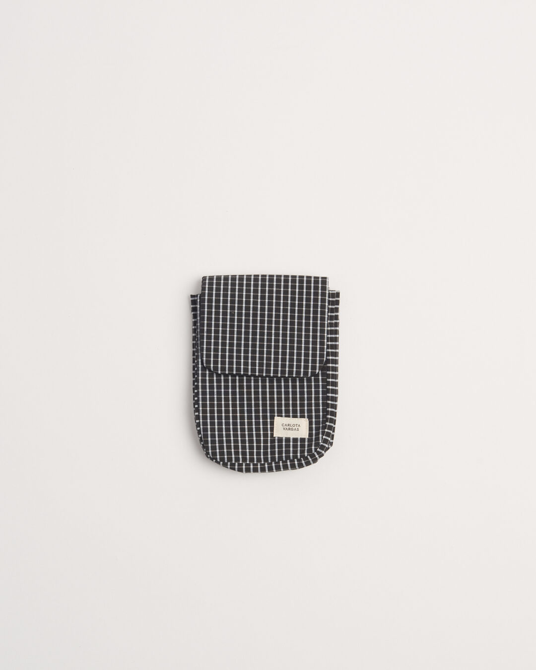 Pañalera Mini Black & White Stripes
