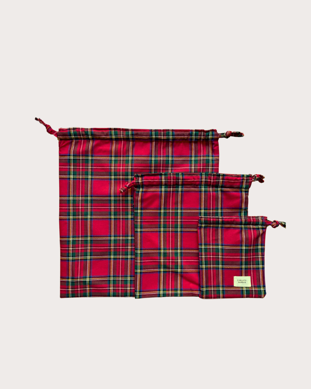 Pack Bolsas Multiuso Londres Rojo